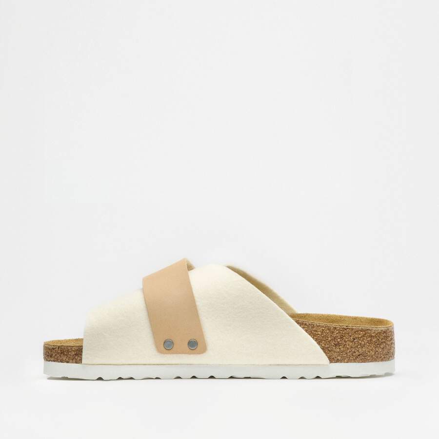 Kyoto Leather/Textile/Felt - White