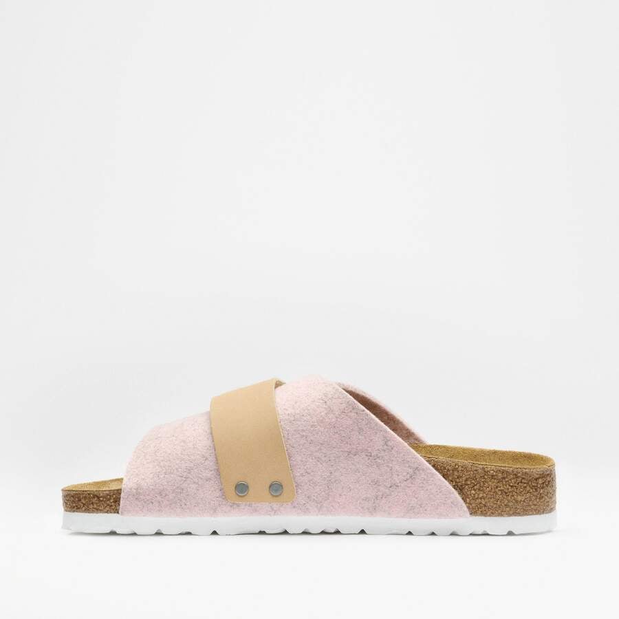 Kyoto Leather/Textile/Felt - Soft Pink