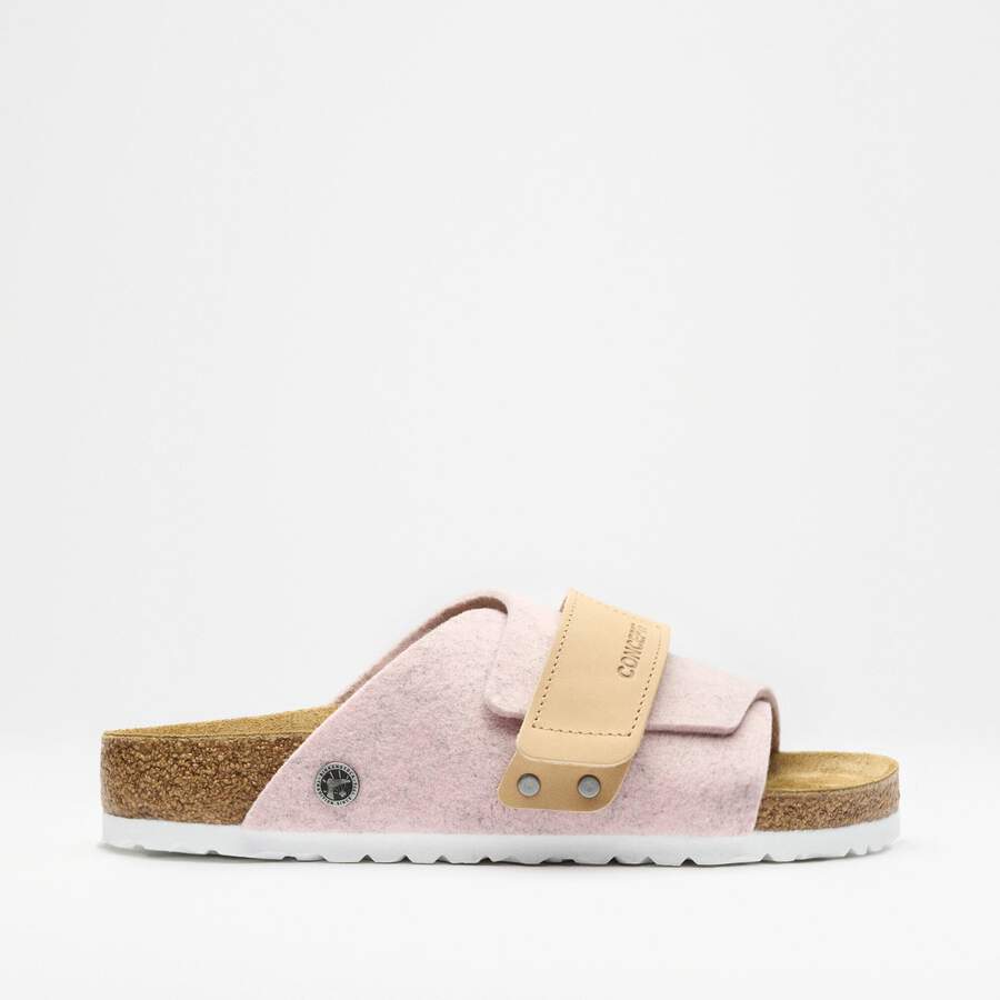 Kyoto Leather/Textile/Felt - Soft Pink