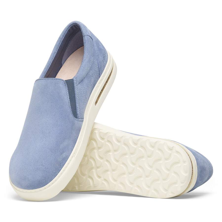 Oswego Suede Leather - Elemental Blue