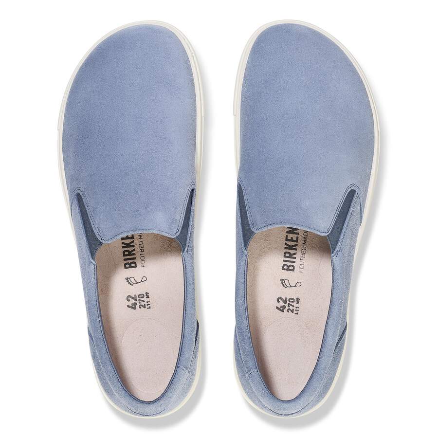 Oswego Suede Leather - Elemental Blue