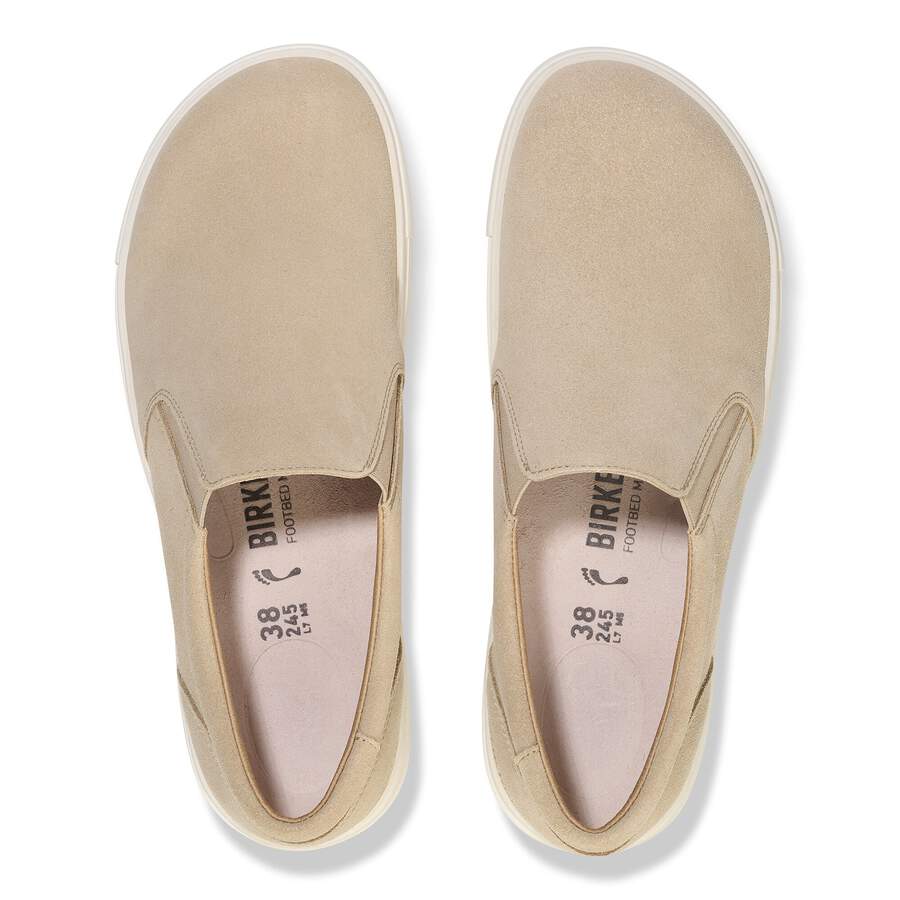 Oswego Suede Leather - Sandcastle