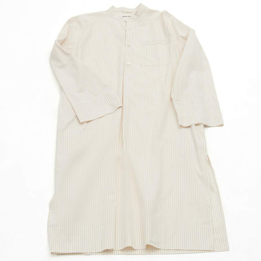 Tekla Kaftan - Wheat Stripes