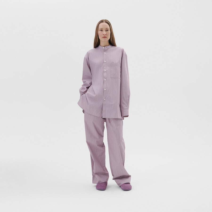 Tekla Pants - Mauve Stripes