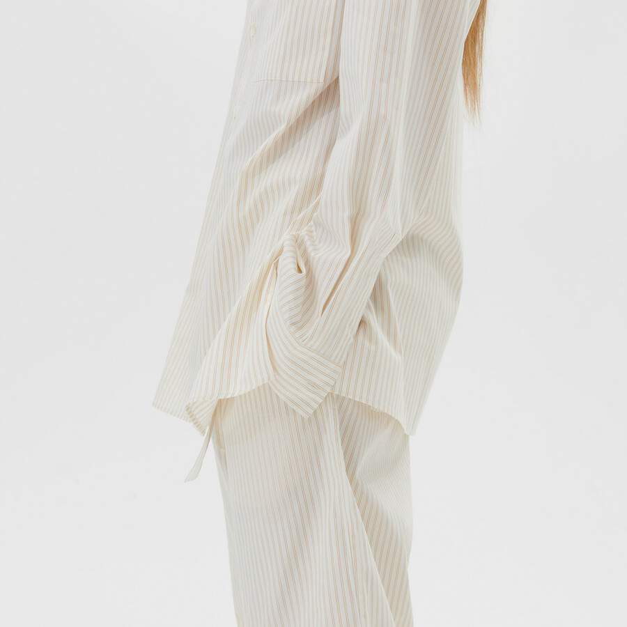 Tekla Pants - Wheat Stripes