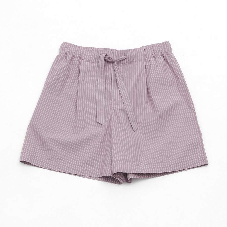 Tekla Shorts - Mauve Stripes
