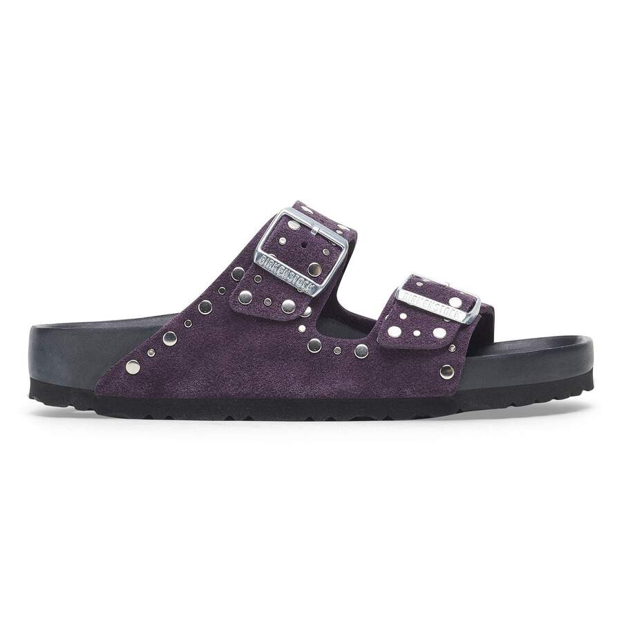 Arizona Rivet Suede Leather - Acai