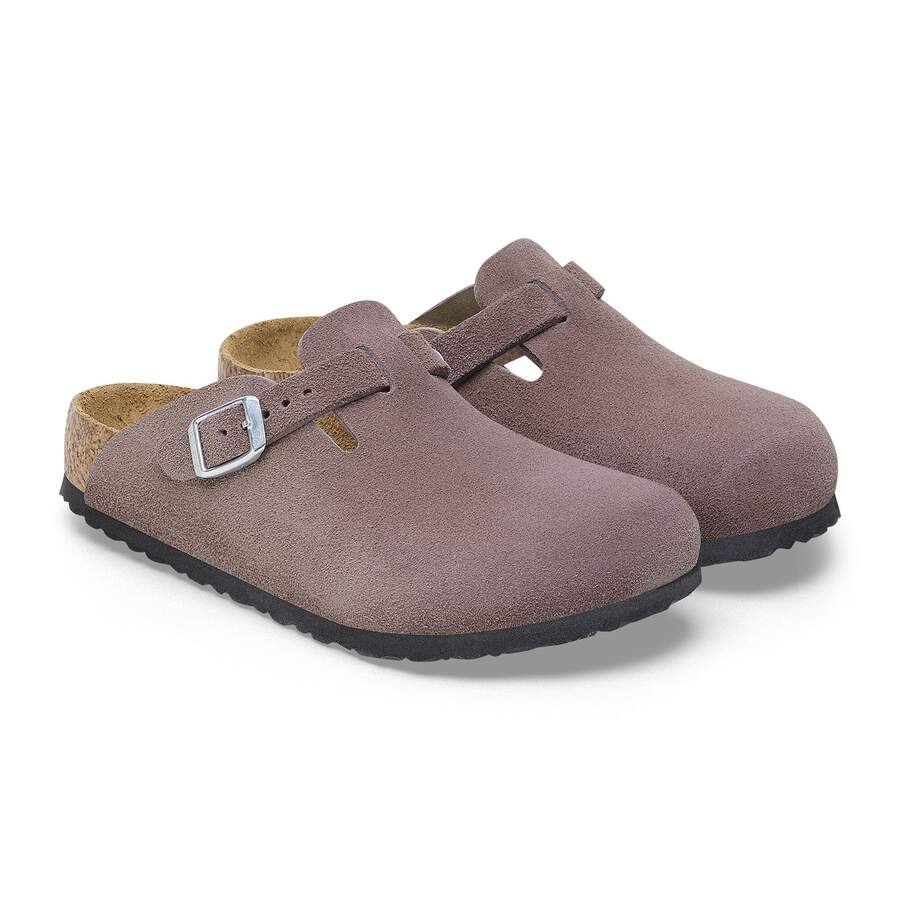 Boston Kids Suede Leather - Faded Purple