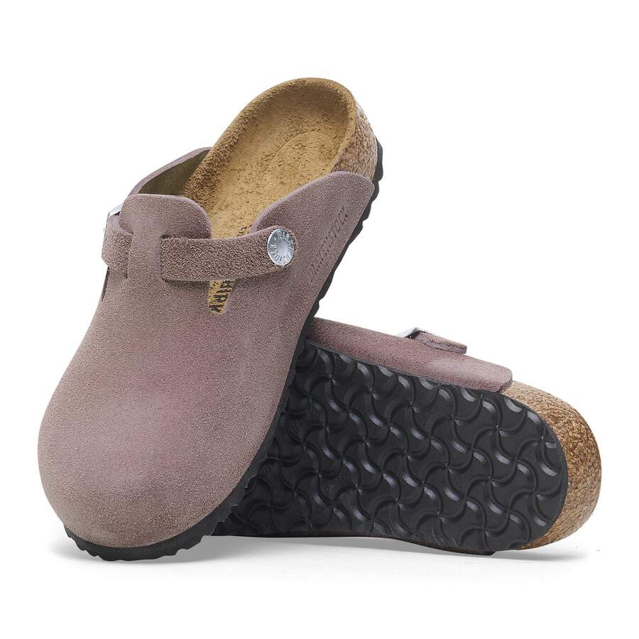 Boston Kids Suede Leather - Faded Purple