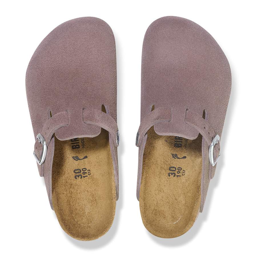 Boston Kids Suede Leather - Faded Purple