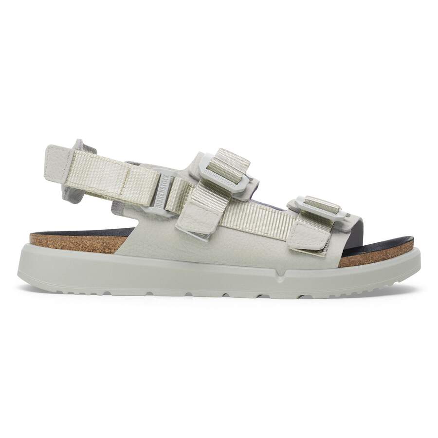 Shinjuku Natural Leather/Textile - Mineral Gray