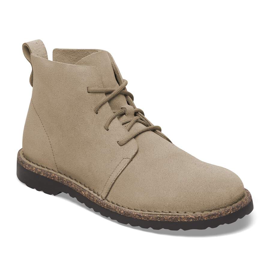 Uppsala Mid Suede Leather - Taupe