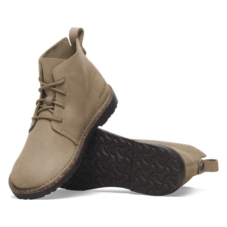 Uppsala Mid Suede Leather - Taupe