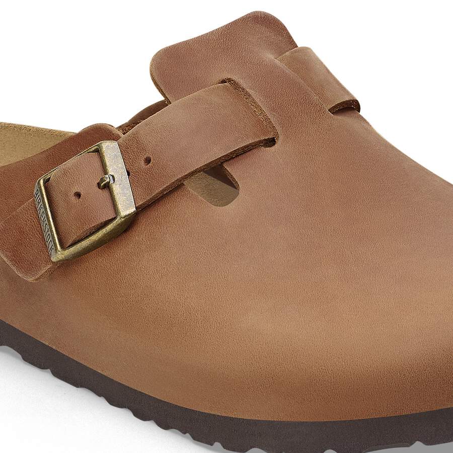 Boston Natural Leather Oiled - Cognac