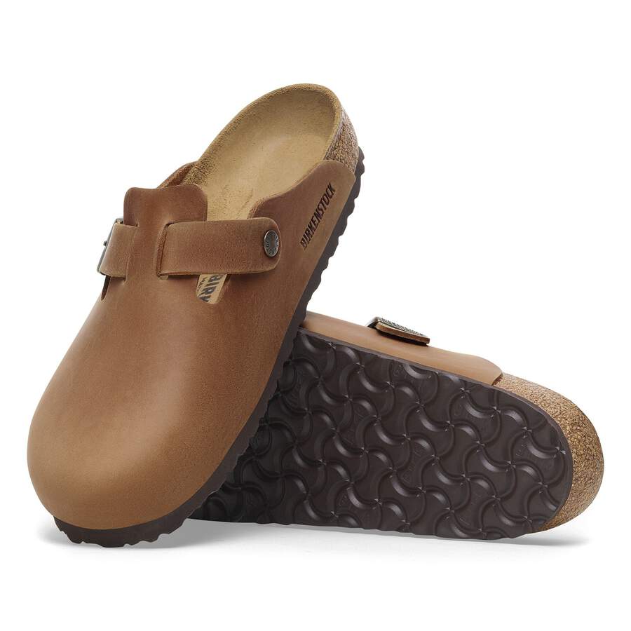Boston Natural Leather Oiled - Cognac