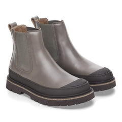 Prescott Slip On Women Waxy Leather - Concrete Gray