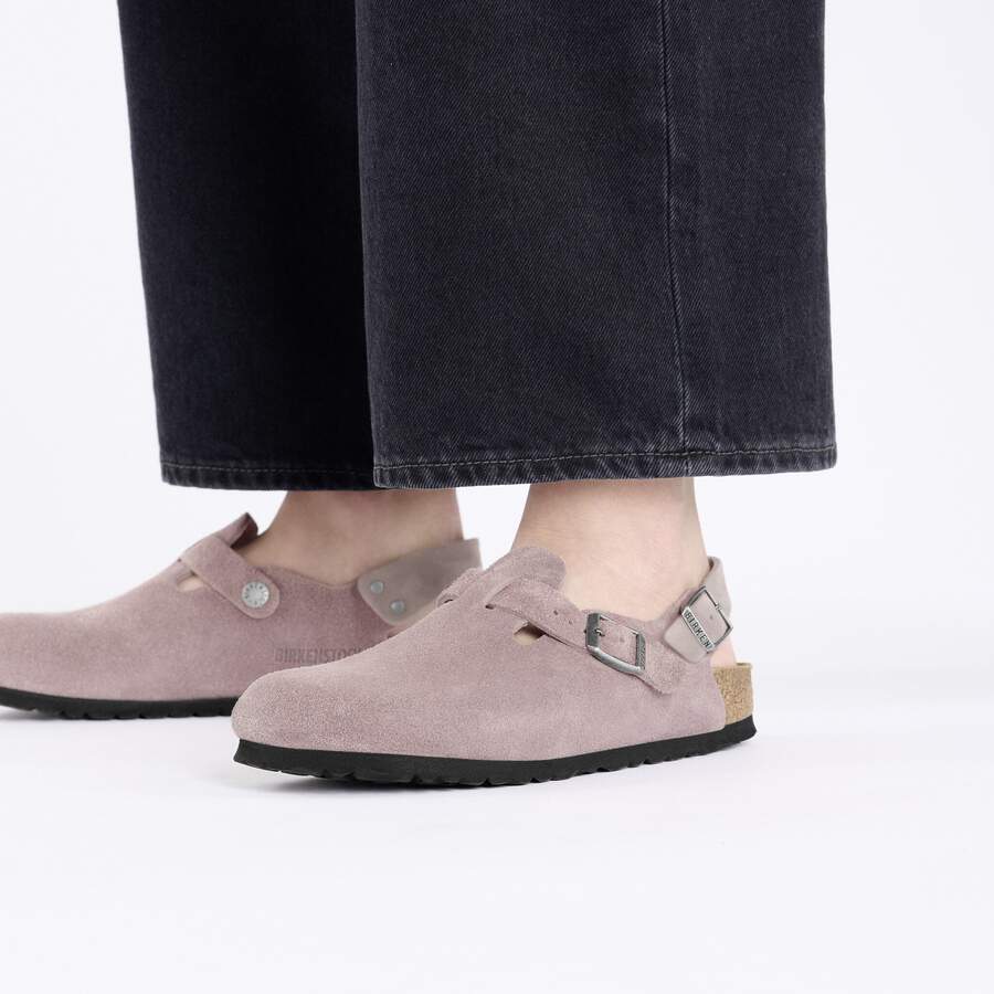 Tokio Suede Leather - Faded Purple