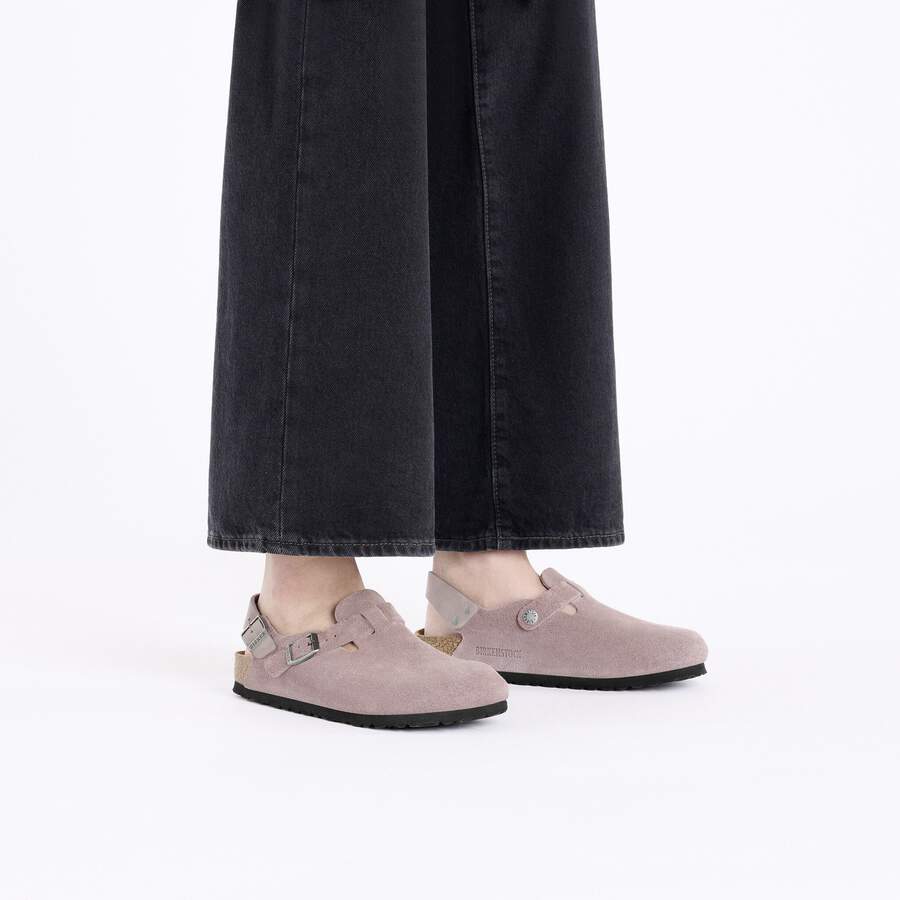 Tokio Suede Leather - Faded Purple
