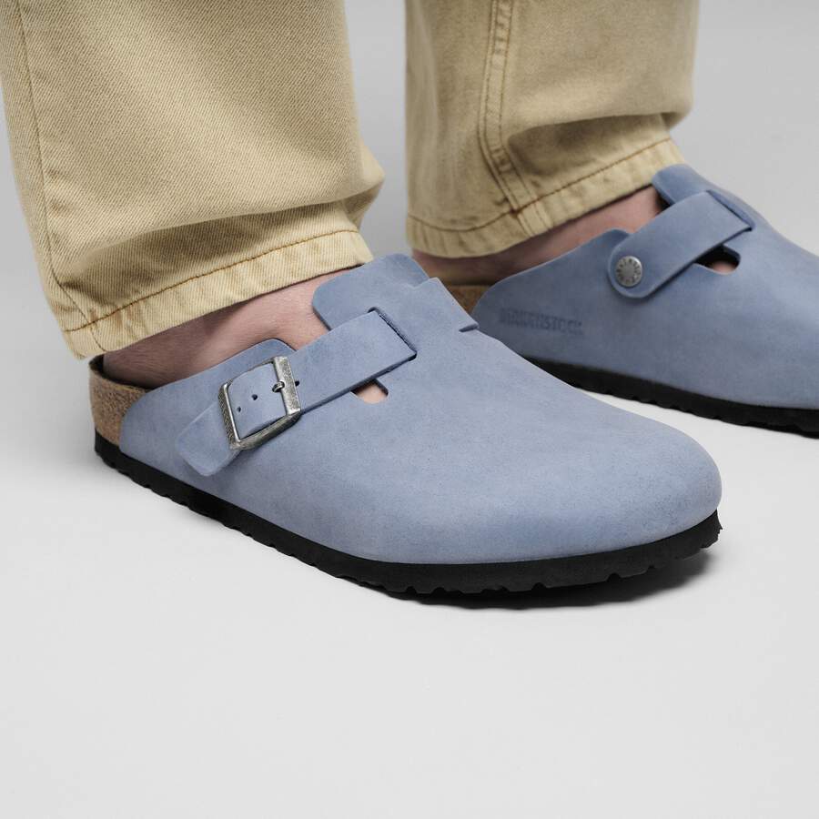Boston Natural Leather Oiled - Elemental Blue