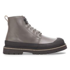 Prescott Waxy Leather - Concrete Gray
