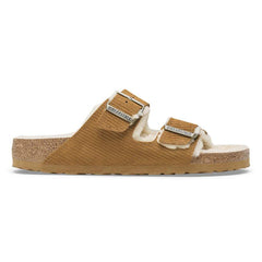 Arizona Shearling Suede Leather/Fur - Corduroy Cork Brown