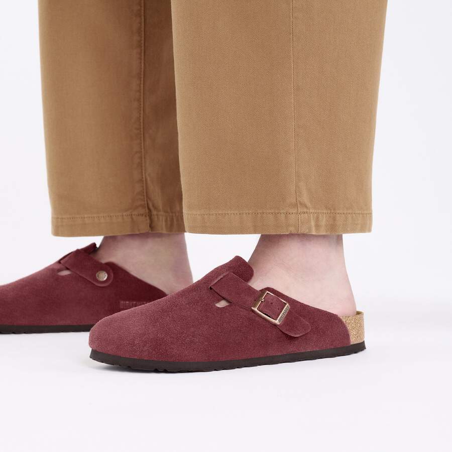Boston Suede Leather - Zinfandel