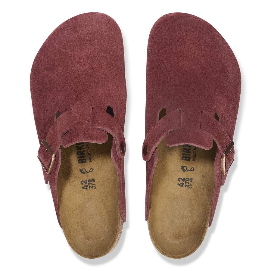 Boston Suede Leather - Zinfandel