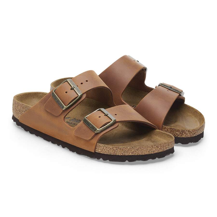 Arizona Natural Leather Oiled - Cognac