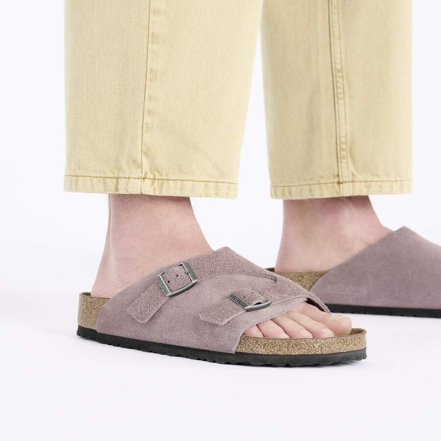 Zürich Suede Leather - Faded Purple