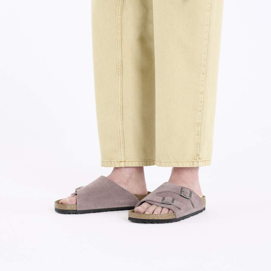 Zürich Suede Leather - Faded Purple