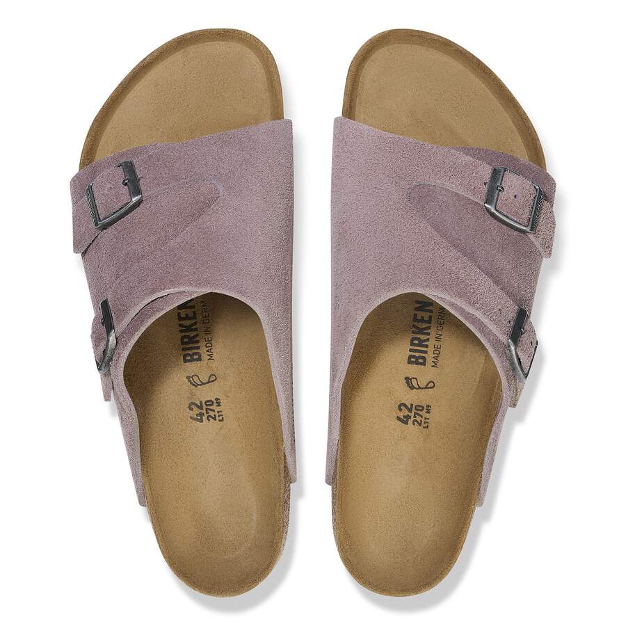 Zürich Suede Leather - Faded Purple