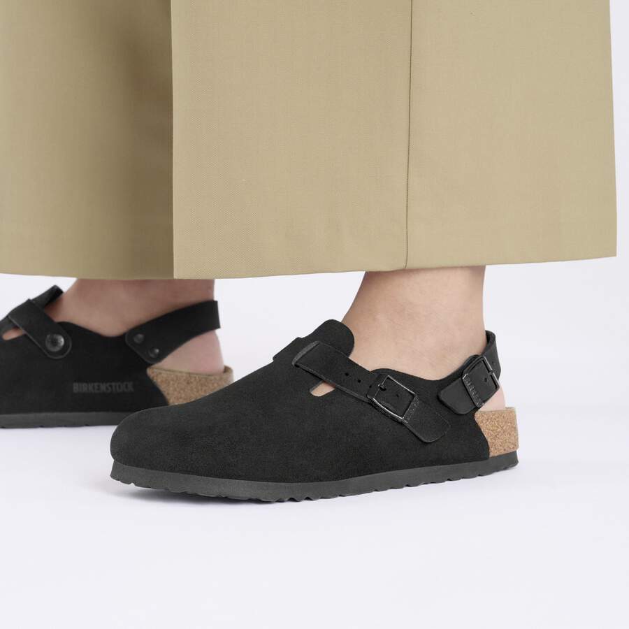 Tokio Suede Leather - Black