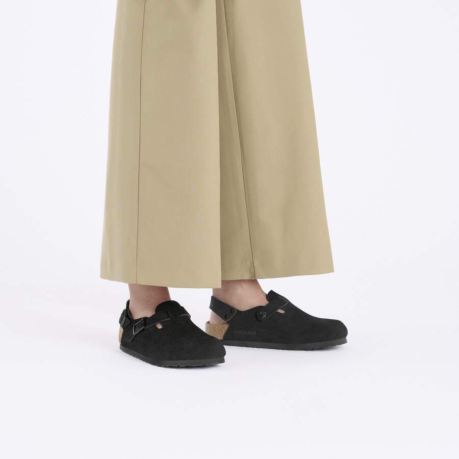 Tokio Suede Leather - Black