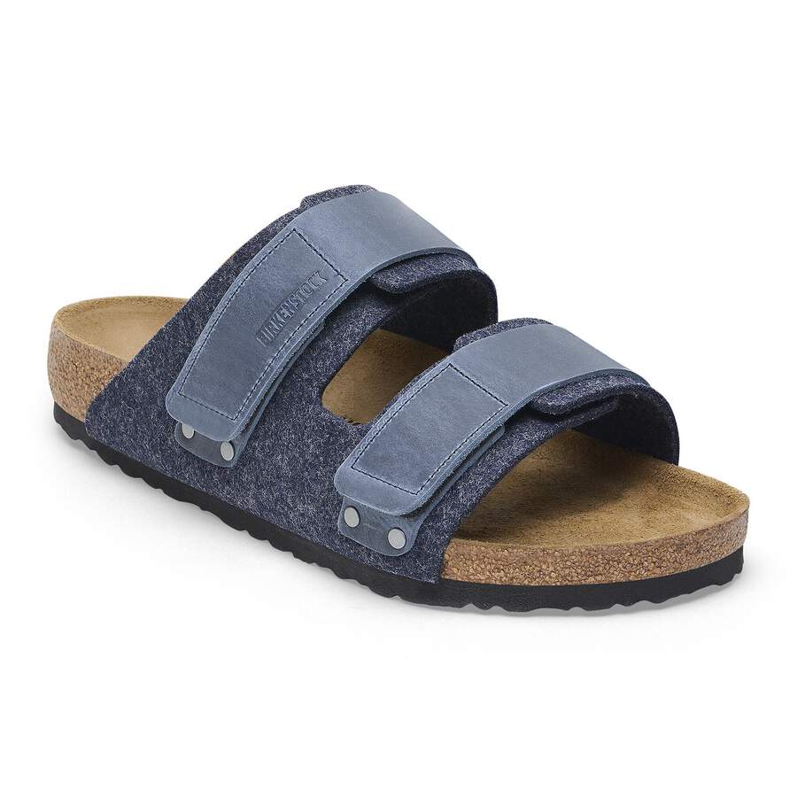Uji Leather/Textile/Felt - Midnight Blue