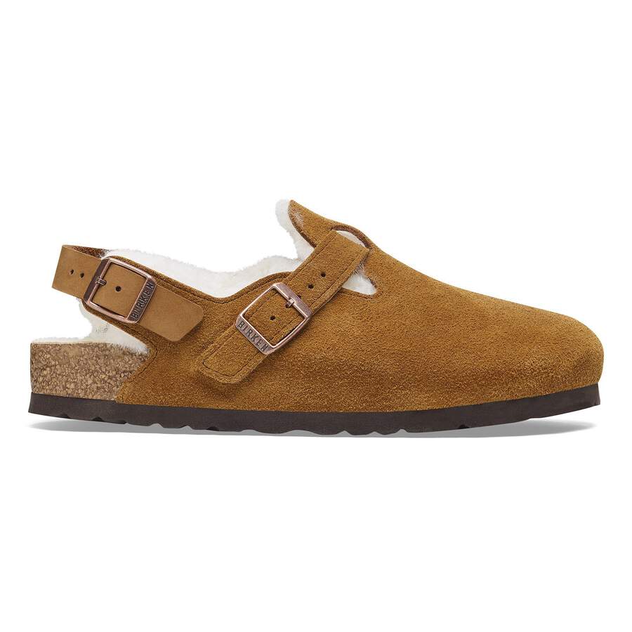 Tokio Shearling Suede Leather - Mink