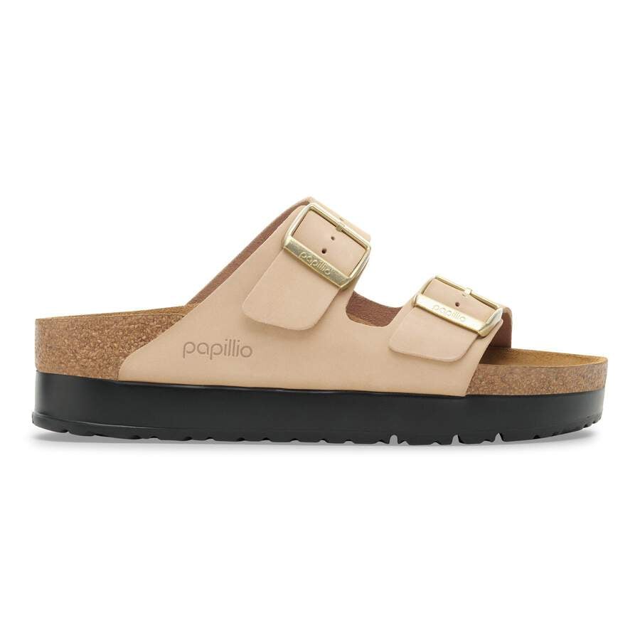 Arizona PAP Flex Platform Nubuck Leather - Sandcastle