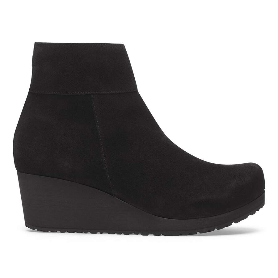 Ebba Suede Leather - Black/Black