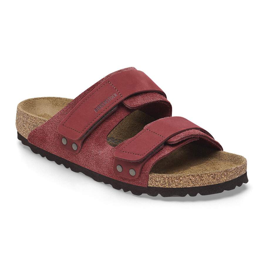 Uji Nubuck Leather/Suede - Zinfandel