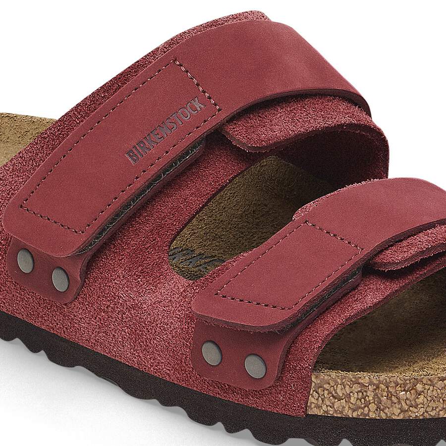 Uji Nubuck Leather/Suede - Zinfandel