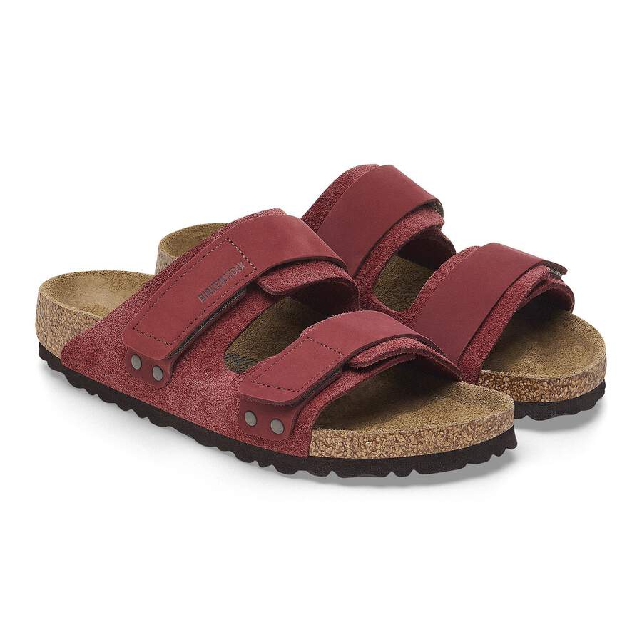 Uji Nubuck Leather/Suede - Zinfandel