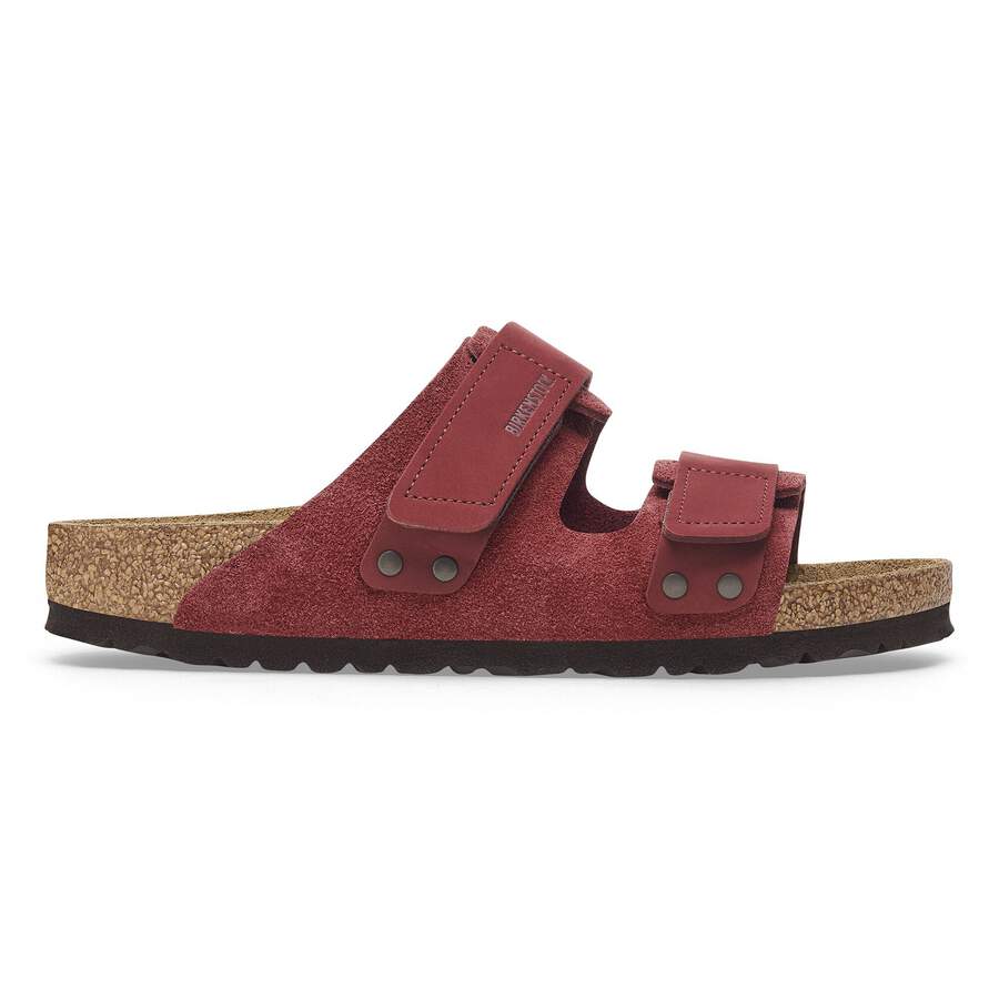 Uji Nubuck Leather/Suede - Zinfandel