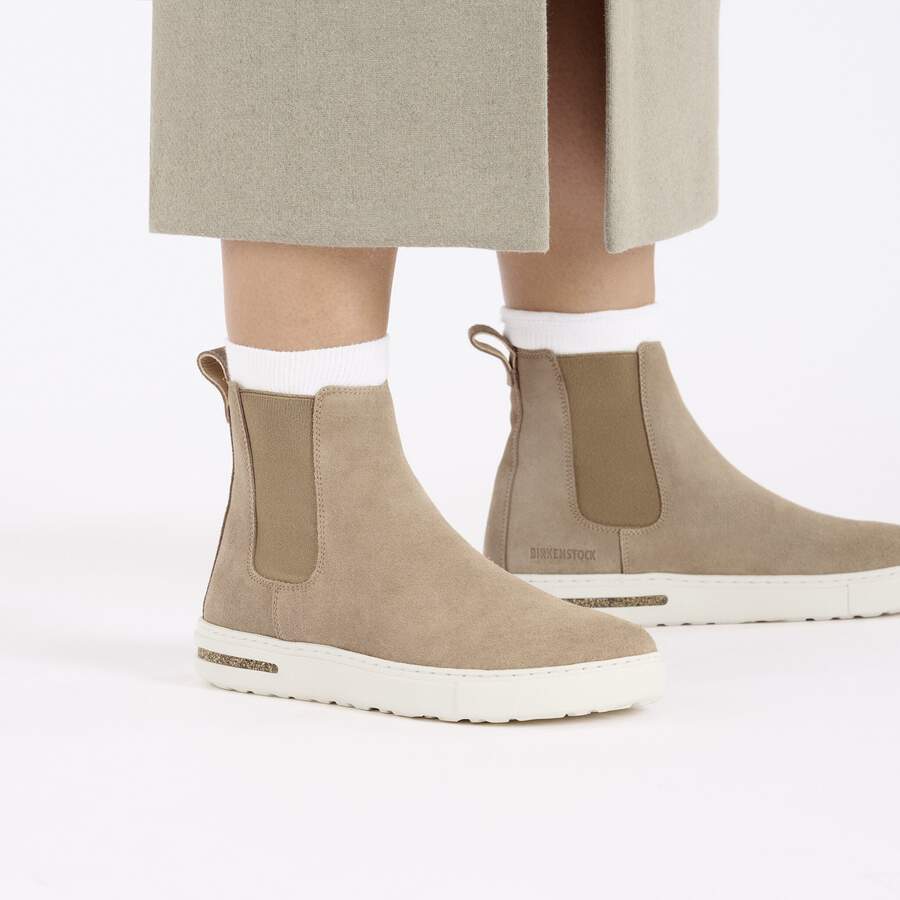Bend Chelsea Suede Leather - Taupe