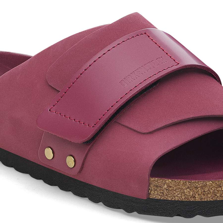 Kyoto Nubuck Leather - Berry Crush