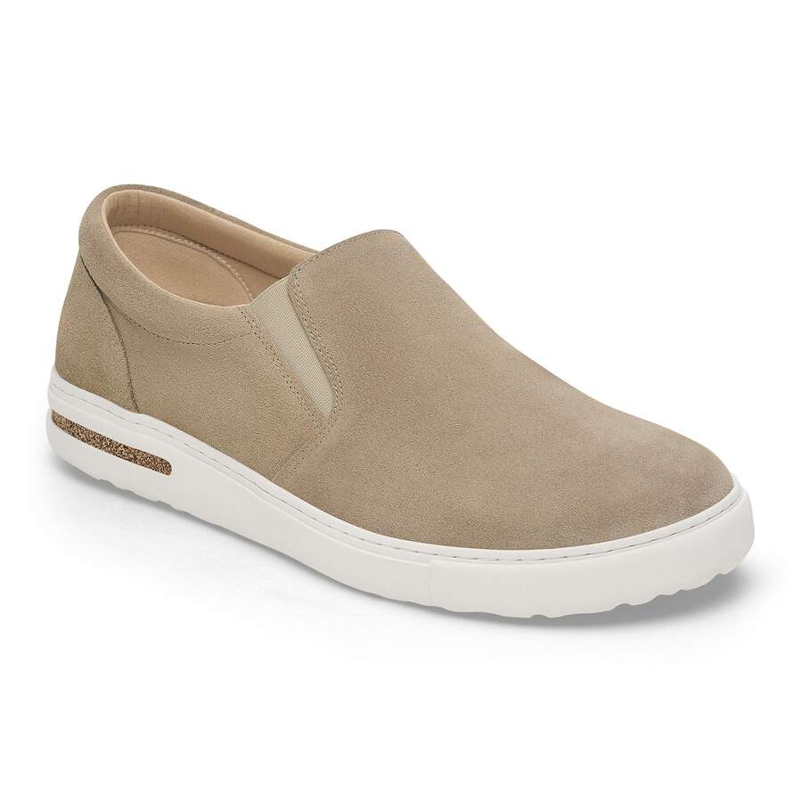 Oswego Suede Leather - Taupe