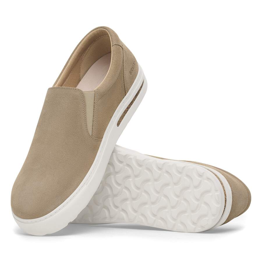 Oswego Suede Leather - Taupe