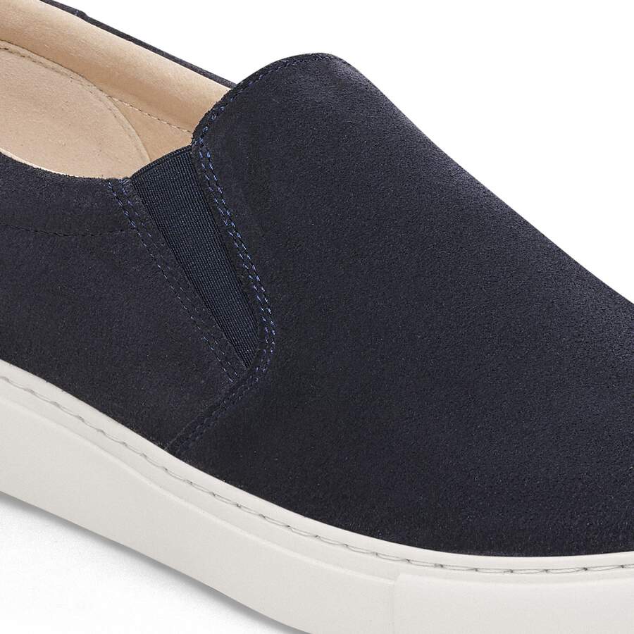 Oswego Suede Leather - Midnight Blue