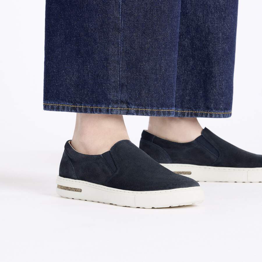 Oswego Suede Leather - Midnight Blue