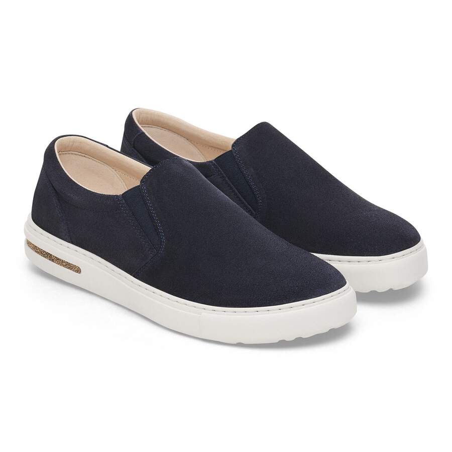 Oswego Suede Leather - Midnight Blue