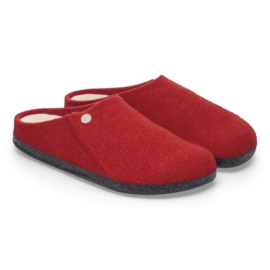 Zermatt Shearling Felt - Active Red