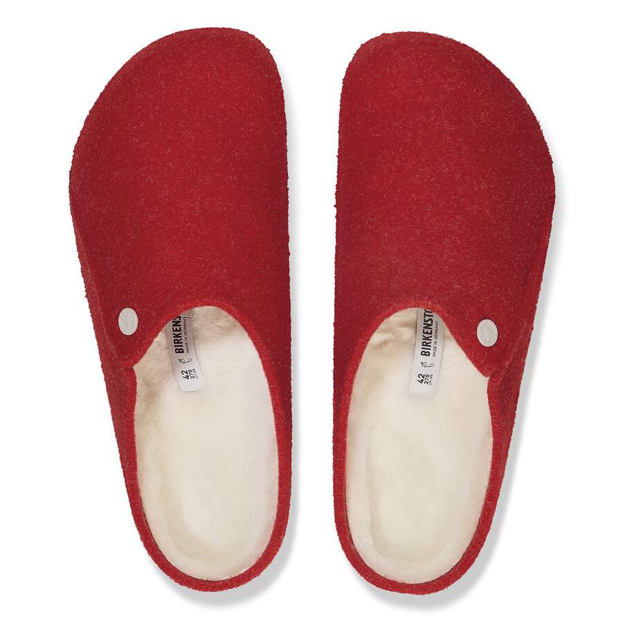 Zermatt Shearling Felt - Active Red